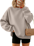 Sweatshirts for Women Hoodies Oversized Crewneck Tops Sweaters Comfy Fall Winter Outfits Clothes 2025 Fashion