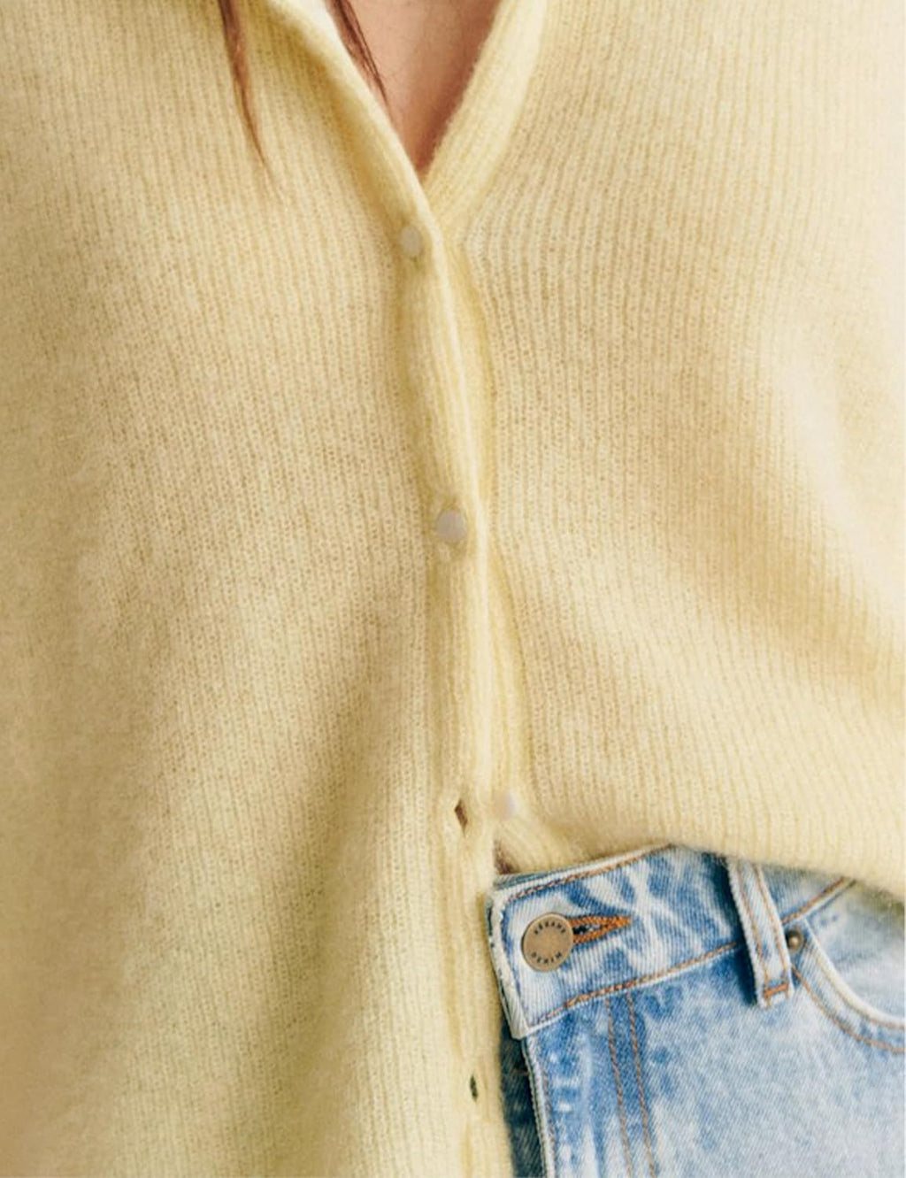 Women Knit Cardigans Lightweight Casual Crew Neck Button Down Long Sleeve Sweater Jumper Layer Top