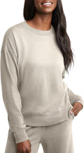 Women  French Terry Sweatshirt, Lightweight  Pullover Sweatshirt, Available in Plus